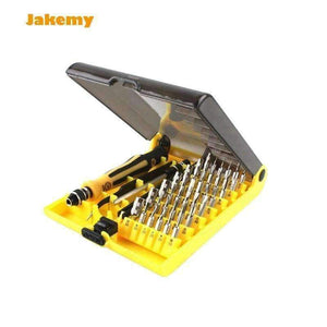 Planet Gates 45 in 1 JK6089A Precise Screwdriver tool Torx Screw Driver Cell Phone notebook Repair Tools Set Tweezers Mobile Kit tool sets