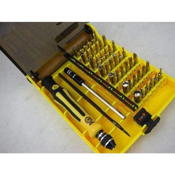 Planet Gates 45 in 1 JK6089A Precise Screwdriver tool Torx Screw Driver Cell Phone notebook Repair Tools Set Tweezers Mobile Kit tool sets