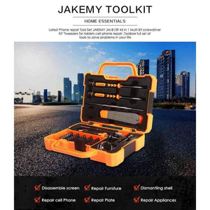 Planet Gates 45 in 1 Professional Phone Repair Tools Multi Bit Screwdriver Kit Spudger Tweezers Tools Box Tablets Mobile Phone Repair