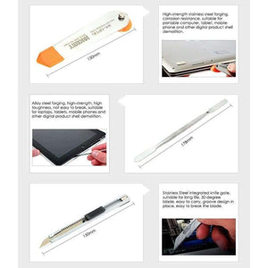 Planet Gates 45 in 1 Professional Phone Repair Tools Multi Bit Screwdriver Kit Spudger Tweezers Tools Box Tablets Mobile Phone Repair