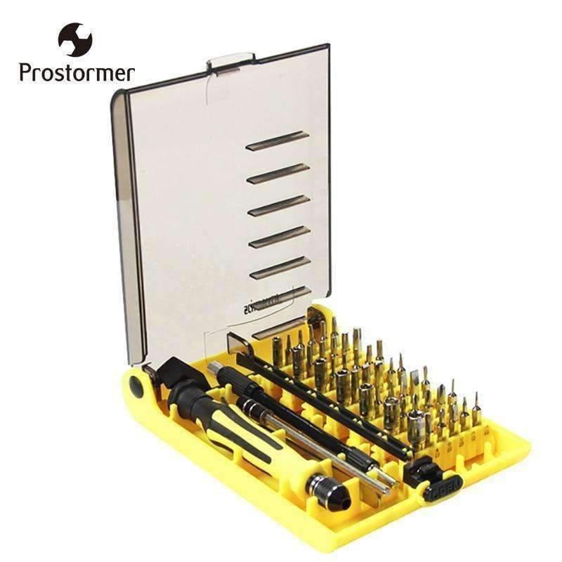 Planet Gates 45 in1 Hand Tool Set Multi-purpose Precision Magnetic Hand Screwdriver Set  Household for Phone PC Repair Kit Iphone