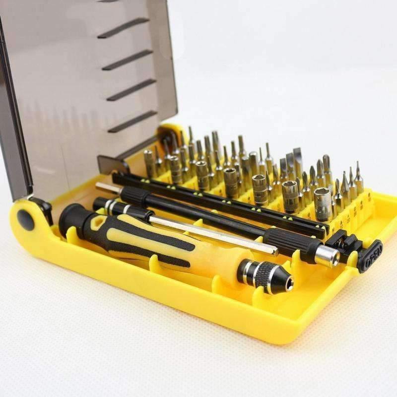 Planet Gates 45 in1 Hand Tool Set Multi-purpose Precision Magnetic Hand Screwdriver Set  Household for Phone PC Repair Kit Iphone