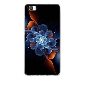Planet Gates 45 / P8 Lite Phone Case for Huawei P8 Lite Case Cover 3D Relief Paint Printing Case for huawei p8 lite Case Coque for Huawei ALE-L21 Shell