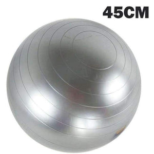 Planet Gates 45CM Grey / China Yoga Balls Pilates Fitness Gym Balance Fitball Exercise Workout Ball 45/55/65/75/85CM with size vedio