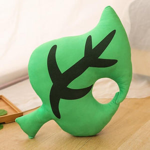 Planet Gates 45cm / leave Cartoon Crossing Toys Plush Pillow Animal Crossing Cosplay Kawaii Soft Raccoon Blinder Cute Raccoon For Children Kids Toys Gift