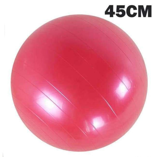 Planet Gates 45CM Red / China Sports Yoga Balls Bola Pilates Fitness Gym Balance Fitball Exercise Pilates Workout Massage Ball 45cm 55cm 65cm 75cm
