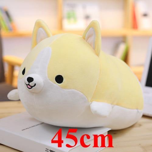 1pc Lovely Fat Shiba Inu & Corgi Dog Plush Toys Stuffed Soft Kawaii Animal Cartoon Pillow Dolls Gift For Kids Baby Children