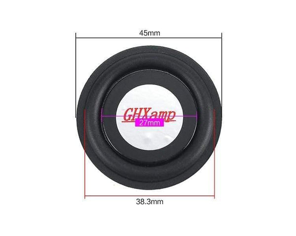 Rubber Bass Radiator Passive Radiator Speaker Woofer Vibration Membrane 30.5MM 40MM 50MM 75MM 85MM NEW 2PCS