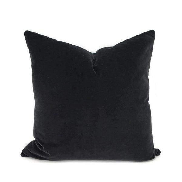 Planet Gates 45x45cm / Black Luxury Black Grey White Silver Velvet Cushion Cover Pillow Case Lumber Pillow Case