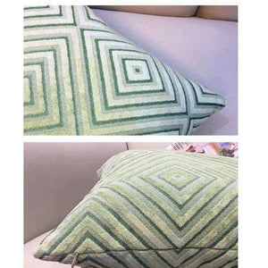 Planet Gates 45x45cm / Blue Pillow Case Chenille Flocking Cushion Cover Grey  Yellow Purple Red Home Decorative Pillow Cover 45x45cm/30x50cm