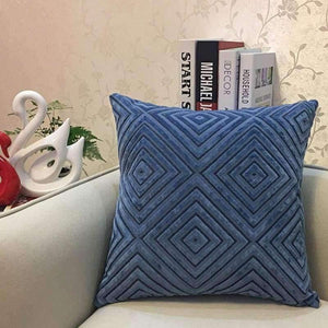 Planet Gates 45x45cm / Blue Pillow Case Chenille Flocking Cushion Cover Grey  Yellow Purple Red Home Decorative Pillow Cover 45x45cm/30x50cm