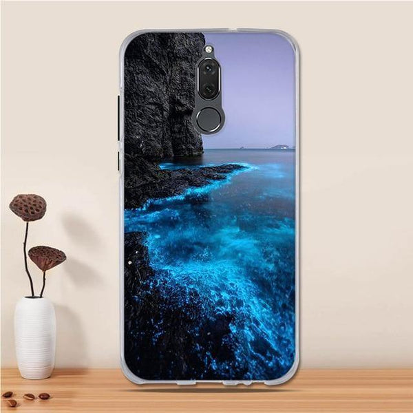 Planet Gates 46 3D Case For Huawei Mate 10 Lite Case Cover Silicon for Huawei Nova 2i Case Cover Huawei Mate 10 Lite 10lite/ Nova 2i / Honor 9i