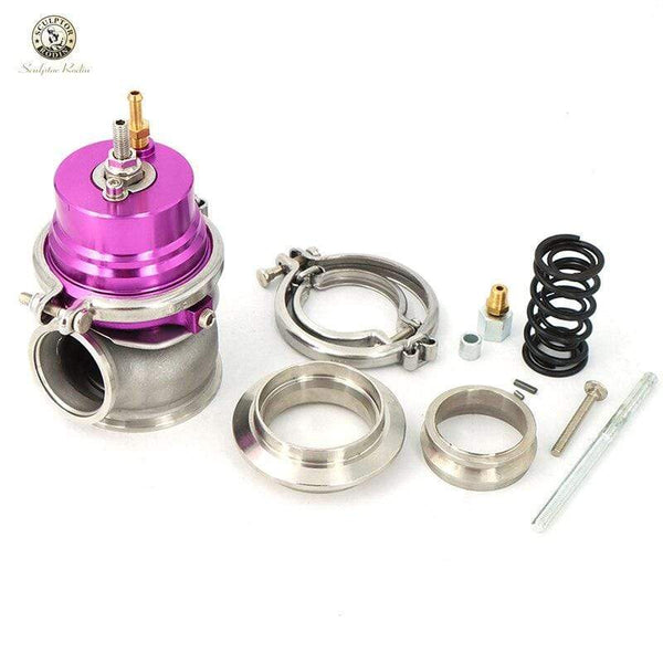 Planet Gates 46MM 50MM 60MM Wastegate Turbo External Kit With V-band Flange & Clamp Universal Turbo External Waste Gate For Turbo Manifold