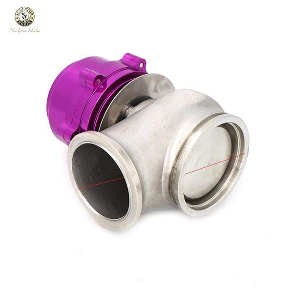 Planet Gates 46MM 50MM 60MM Wastegate Turbo External Kit With V-band Flange & Clamp Universal Turbo External Waste Gate For Turbo Manifold