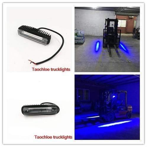 Planet Gates 48v / 3inch red 20w spot 9-80V blue 48v 24v 3inch 64v 20w  Light Vehicle Safety Lamp LED Forklift light fork truck concave spot beam to Linde Hyster yale