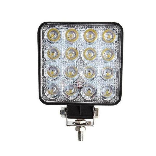 Planet Gates 48W Car Work LED Light Bar 27W 51W 48W Car Light Spot Beam 12v 24v Led For Jeep ATV UAZ SUV 4WD 4x4 Truck Tractor Off-road Spotlight