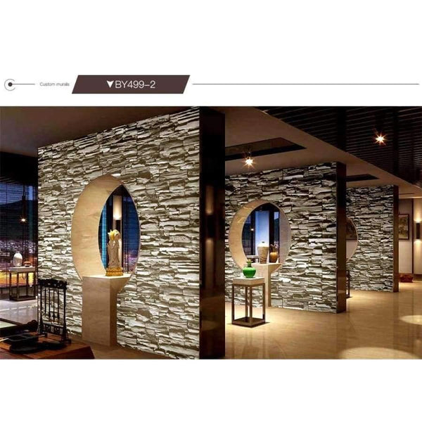 Planet Gates 499-1 / 1m2 Modern Brick 3D Wallpaper 3D Brick Mural Wall paper custom size wall papers home decor papel de parede 3d para sala wallcoverin