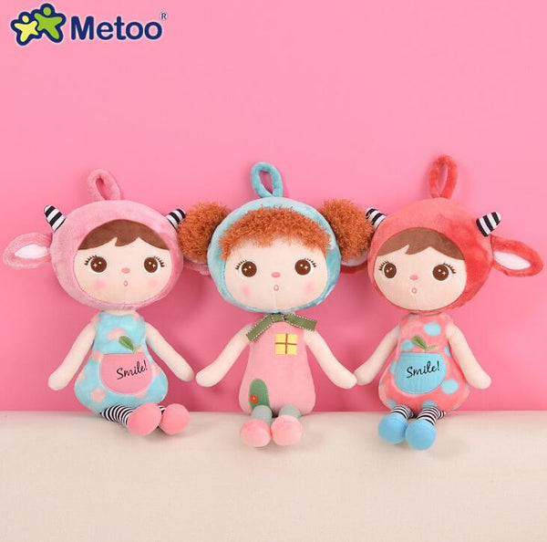 Planet Gates 49cm  kawaii Stuffed Plush Animals Cartoon Kids Toys for Girls Children Birthday Christmas Gift Keppel Panda Baby Metoo Doll