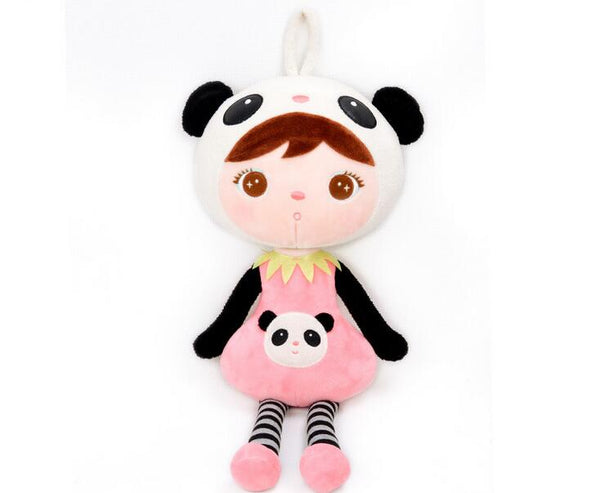 Planet Gates 49cm  kawaii Stuffed Plush Animals Cartoon Kids Toys for Girls Children Birthday Christmas Gift Keppel Panda Baby Metoo Doll