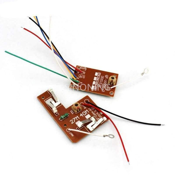 Planet Gates 4CH RC remote control 27MHz/40Mhz circuit PCB transmitter&receiver board for toy car