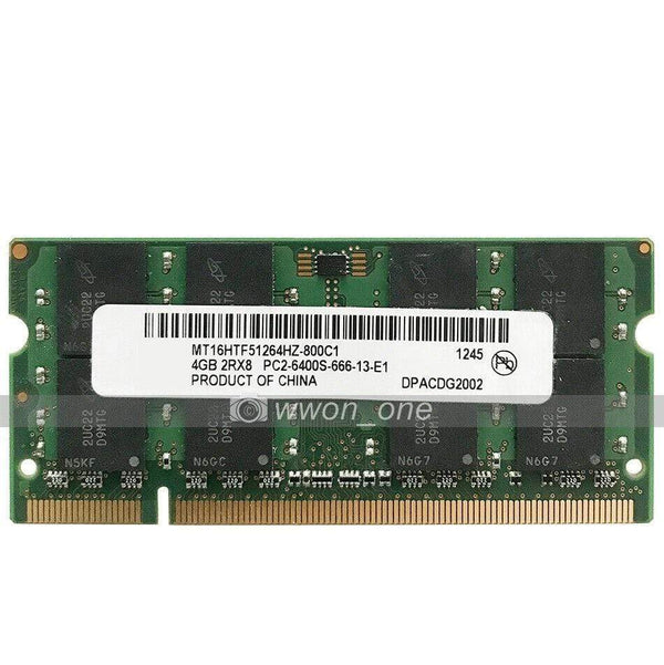 Planet Gates 4GB DDR2-800MHz PC2-6400 200pin SODIMM Laptop Notebook Memory Upgrade for Dell Latitude E6400