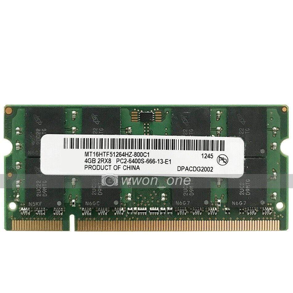 Planet Gates 4GB DDR2-800MHz PC2-6400 200pin SODIMM Laptop Notebook Memory Upgrade for Dell Latitude E6400