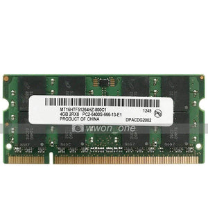 Planet Gates 4GB DDR2-800MHz PC2-6400 200pin SODIMM Laptop Notebook Memory Upgrade for Dell Latitude E6400