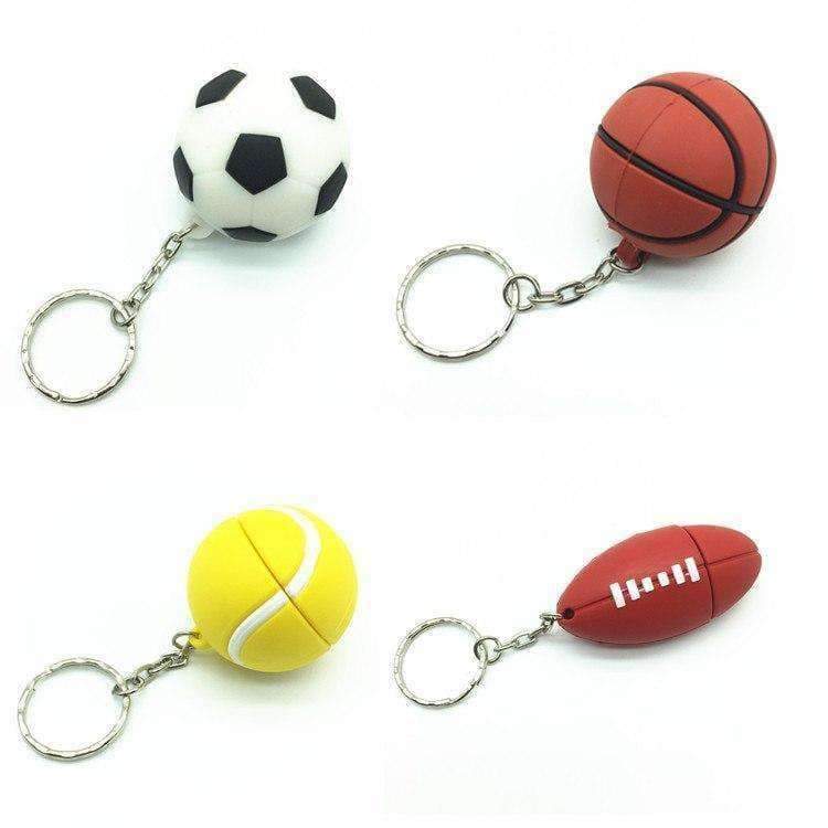 Planet Gates 4GB / White cartoon football and basketball usb flash drive silicone sports ball pendrive storage device Pen drive 4g 8g 16g 32g U disk