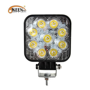 Planet Gates 4inch 10cm 18W 27W 48W Offroad Car 4WD Truck Tractor Boat Trailer 4x4 SUV ATV 12V Spot Flood LED Light Bar LED Work Light