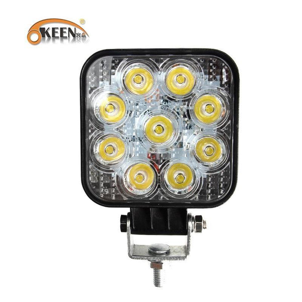 Planet Gates 4inch 10cm 18W 27W 48W Offroad Car 4WD Truck Tractor Boat Trailer 4x4 SUV ATV 12V Spot Flood LED Light Bar LED Work Light