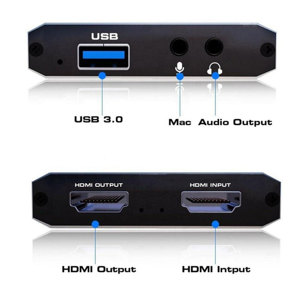 Planet Gates 4K 1080P HDMI Video Capture Card USB 2.0 Recorder Box Device For Live Streaming Video Recording