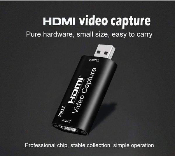 Planet Gates 4K Video Capture Card USB 3.0 2.0 HDMI Video Grabber Record Box for PS4 Game DVD Camcorder Camera Recording Live Streaming