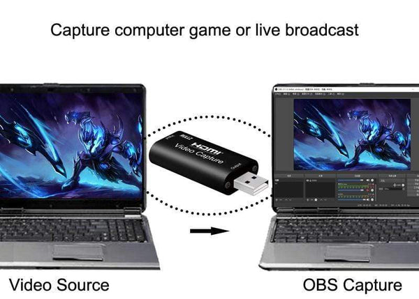 Planet Gates 4K Video Capture Card USB 3.0 2.0 HDMI Video Grabber Record Box for PS4 Game DVD Camcorder Camera Recording Live Streaming