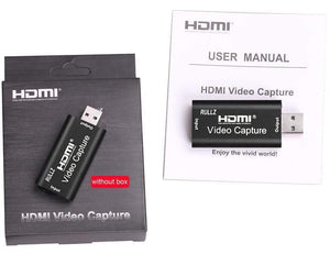 Planet Gates 4K Video Capture Card USB 3.0 2.0 HDMI Video Grabber Record Box for PS4 Game DVD Camcorder Camera Recording Live Streaming