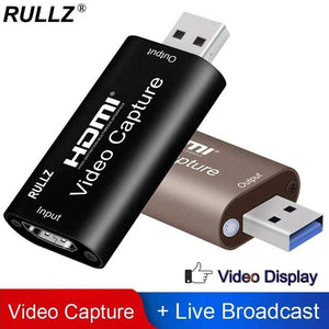 Planet Gates 4K Video Capture Card USB 3.0 2.0 HDMI Video Grabber Record Box for PS4 Game DVD Camcorder Camera Recording Live Streaming