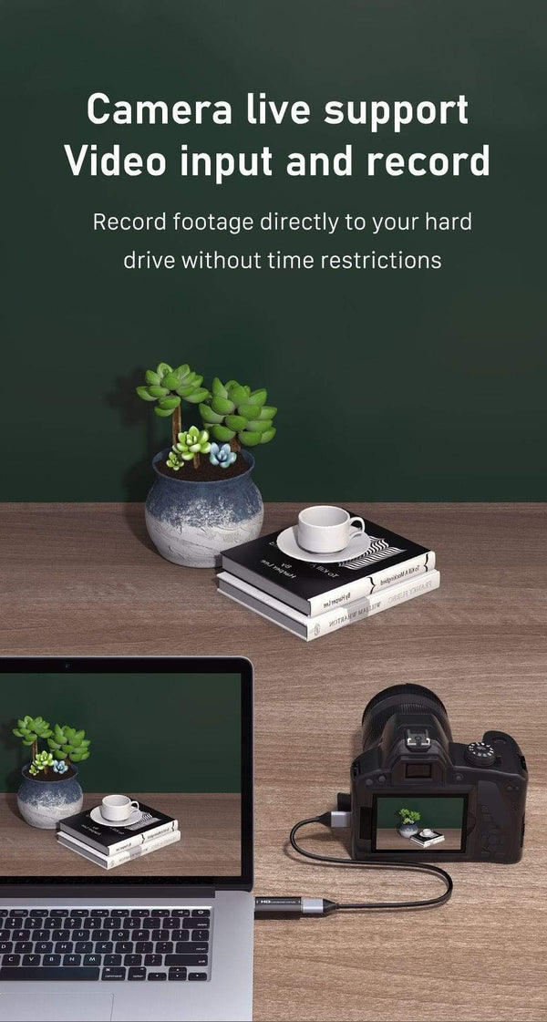 Planet Gates 4K Video Capture HDMI Capture Card USB 3.0 2.0 60FPS for Switch Camera Live Streaming Recording PS4 DVD Recorder C371