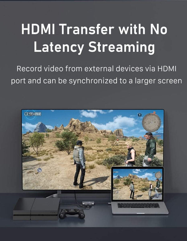 Planet Gates 4K Video Capture HDMI Capture Card USB 3.0 2.0 60FPS for Switch Camera Live Streaming Recording PS4 DVD Recorder C371