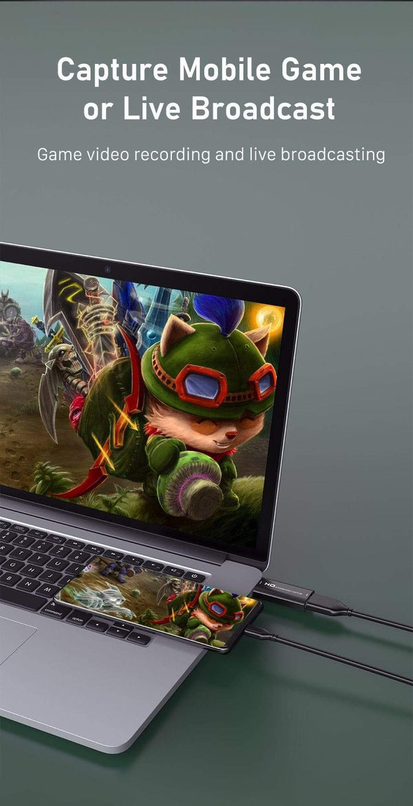 Planet Gates 4K Video Capture HDMI Capture Card USB 3.0 2.0 60FPS for Switch Camera Live Streaming Recording PS4 DVD Recorder C371