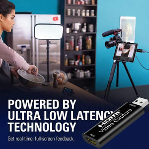 Planet Gates 4K Video USB capture HDMI card Video Grabber Record Box for PS4 DVD Camcorder Camera Recording Live Streaming