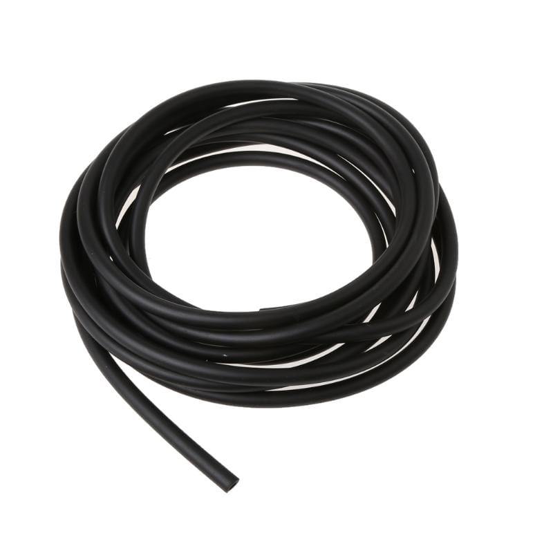 4mm Silicone Vacuum Tube Hose Pipe Silicone 4x8mm Tubing High Temperature Black Thickness 2mm 1/3/5M
