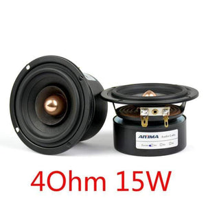 Planet Gates 4Ohm 15W Round AIYIMA 2Pcs 3 Inch Audio Speaker 4Ohm 8Ohm 15W Full Range Speaker Driver HIFI Treble Mediant Bass Loudspeaker DIY
