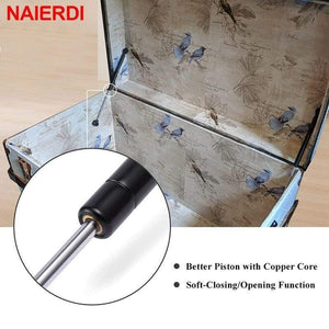 4PCS  10-15KG Furniture Gas Spring Hinges Kitchen Cupboard Cabinet Hydraulic Hinge Door Strut Lid Support Box Hardware