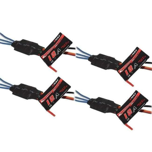 Planet Gates 4PCS 12A ESC 1PCS/4 PCS EMAX SimonK ESC 12A 20A 30A 40A 60A 80A BEC Speed Controller Brushless ESC For FPV RC UAV Quadcopter Frame Drone kit