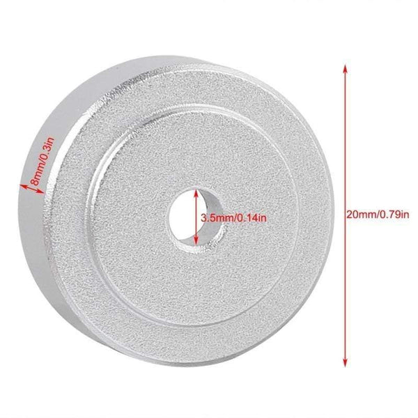 4PCS 20*8mm Aluminum Alloy Amplifier Feet Shock Absorber Amplifier Speaker Turntable Pads Feet Rubber Black Silver Gold