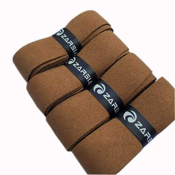 Planet Gates 4pcs 2018 ZARSIA Abra Imitation leather Sweatband Tennis Racket grip Thick Black Leather Handle Grip for tennis racket