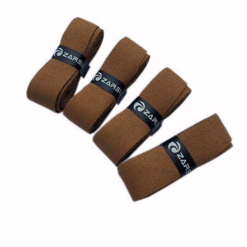 Planet Gates 4pcs 2018 ZARSIA Abra Imitation leather Sweatband Tennis Racket grip Thick Black Leather Handle Grip for tennis racket