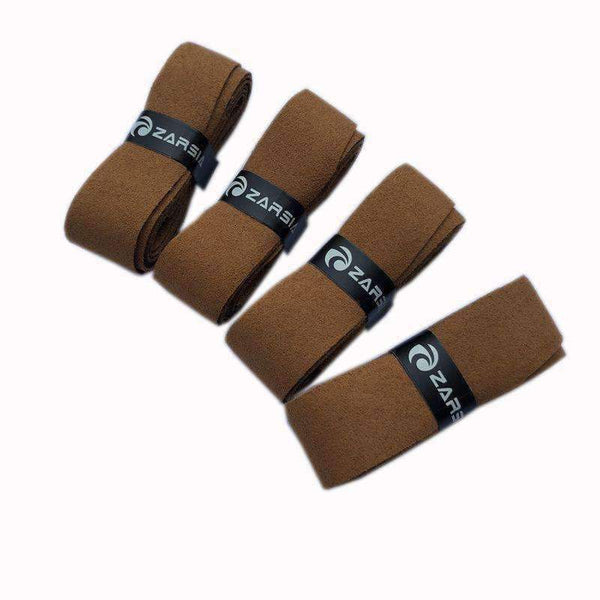 Planet Gates 4pcs 2018 ZARSIA Abra Imitation leather Sweatband Tennis Racket grip Thick Black Leather Handle Grip for tennis racket