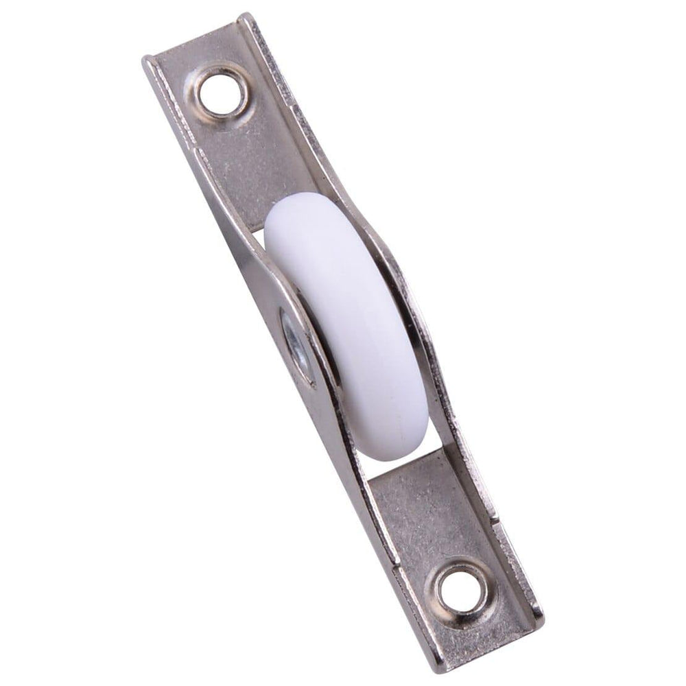 4pcs 25mm Cabinet Wardrobe Nylon Sliding Wheel Door Window Roller Pulley Furniture Accessories