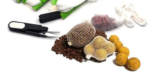 Planet Gates 4Pcs 37mm*5m&25mm*5m PVA Refill Mesh Carp Fishing Mesh Bait Hold Bag Wholesale Dropshipping Fishing Tackle Accessories