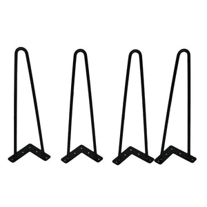 4Pcs 4-28inch Metal Hairpin Table Desk Leg Solid Iron Wire Support Leg For Sofa Cabinet Chairs DIY Handcrafts Furniture Hardware